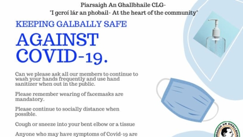 Piarsaigh An Ghallbhaile Notes: Week Beginning 28th Of September 2020