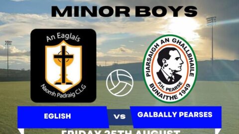 Eglish v Galbally Minor Championship